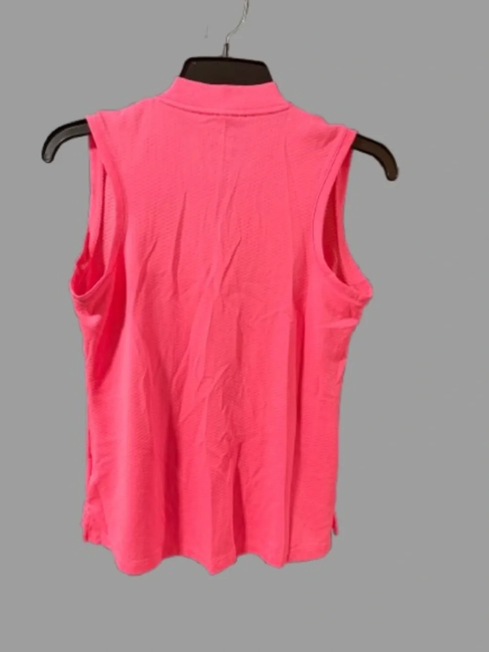 Nike Dri-FIT Sleeveless Golf Polo Pink